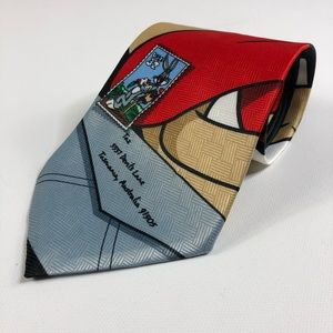 Taz Loony Toons 1997 stamp collection tie